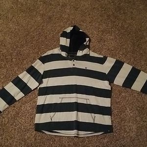 Hurley Blue & Gray Hoodie